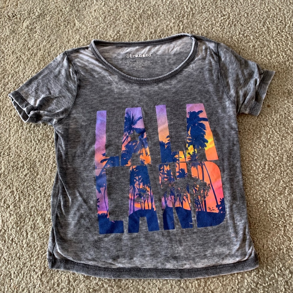 “LA LA LAND” crop top